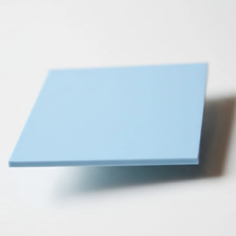 Plexi 3mm Błękitna Chmurka, format 500x300mm – wykończenie matowe satynowe