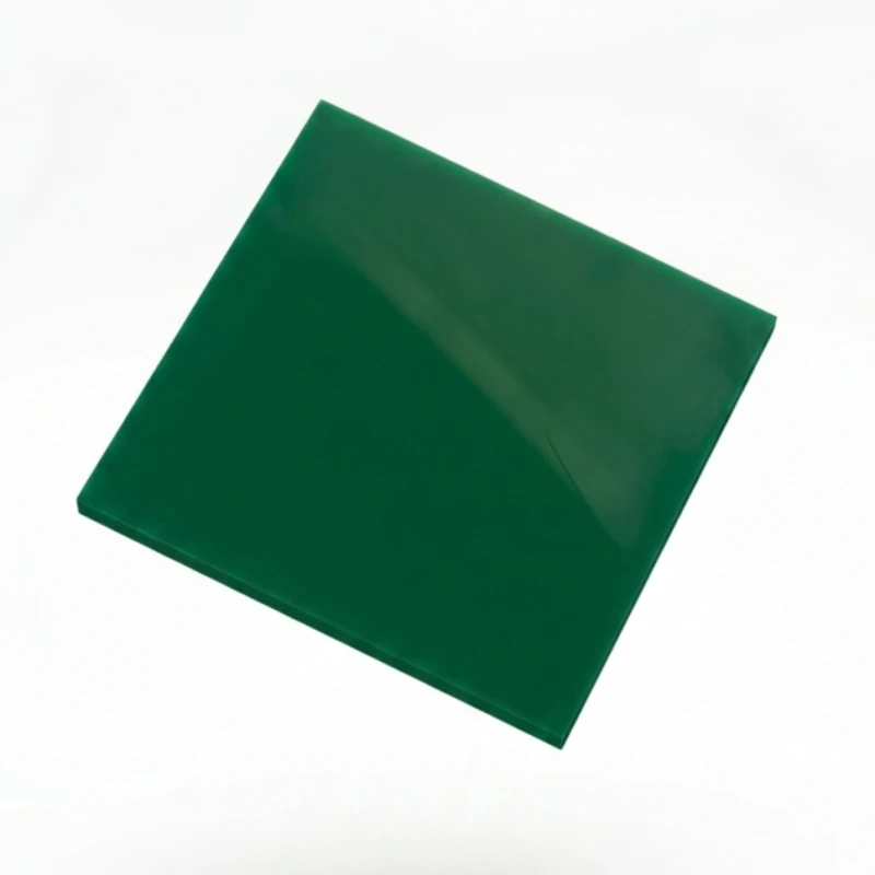 Plexi 3mm Butelkowa Zieleń, format 500x300mm – wykończenie w wysokim połysku