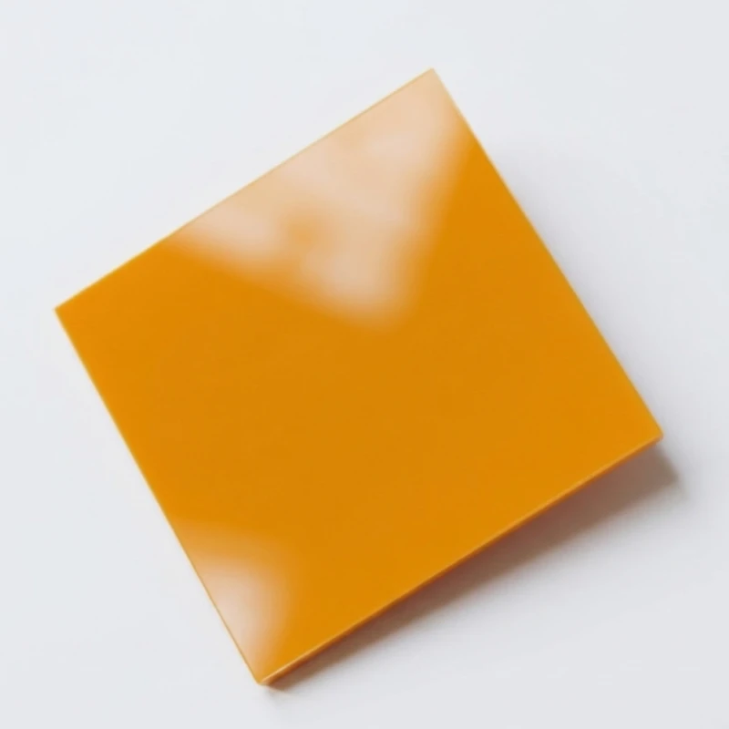 Plexi 3mm Dojrzała Morela, format 400x300mm – wykończenie w wysokim połysku