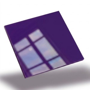 Plexi 3mm Fioletowy Pył, format 1000x500mm – wykończenie w wysokim połysku