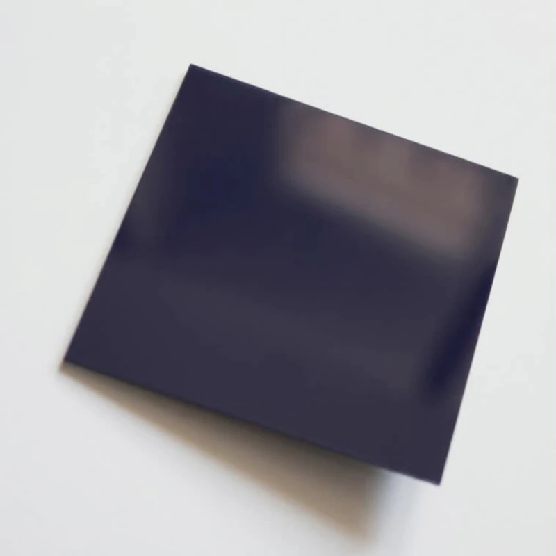 Plexi 3mm Królewski Granat, format 400x300mm – wykończenie w pełnym połysku