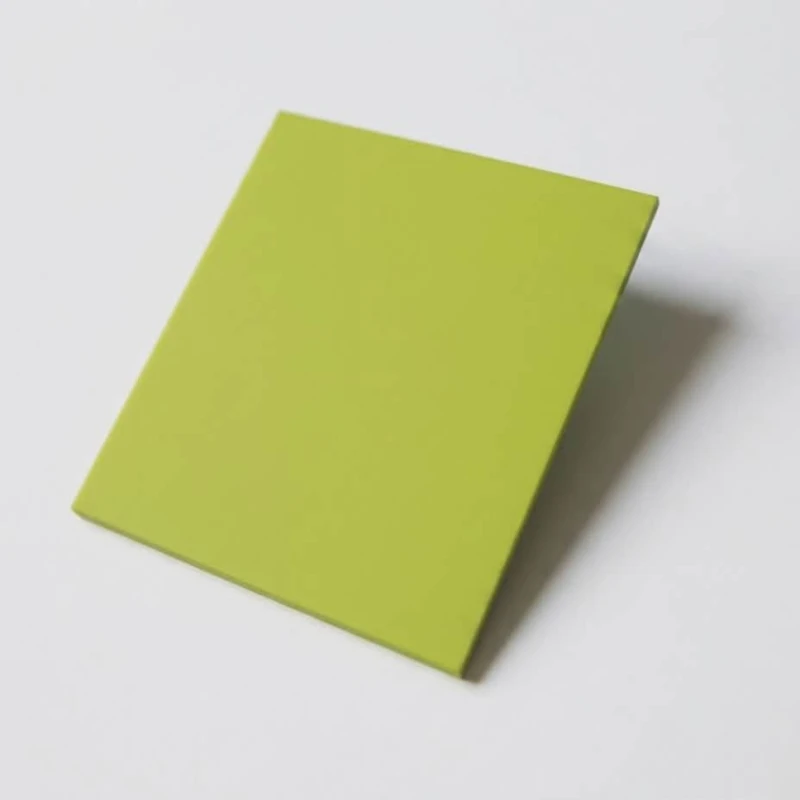 Plexi 3mm Limonkowy Shot, format 400x300mm – wykończenie matowe satynowe