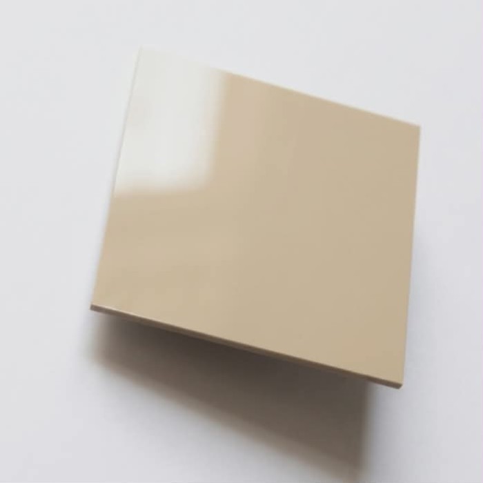 Plexi 3mm Lniany Beżowy, format 1000x500mm – wykończenie w pełnym połysku