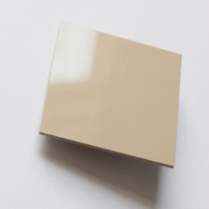 Plexi 3mm Lniany Beżowy, format 500x300mm – wykończenie w pełnym połysku