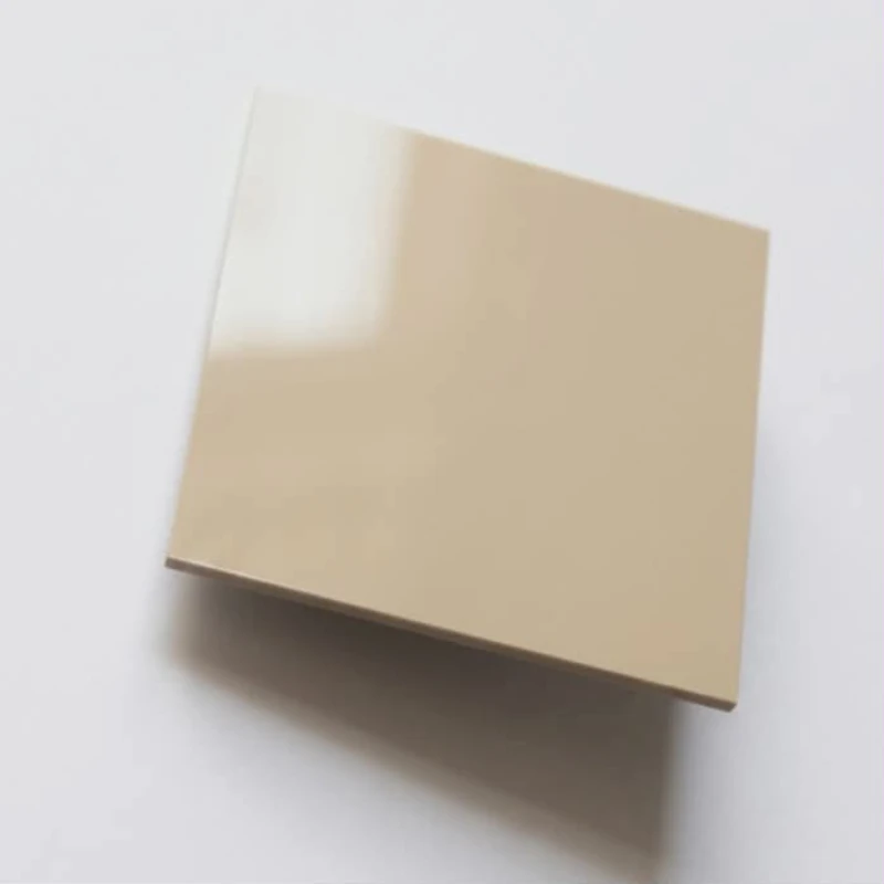 Plexi 3mm Lniany Beżowy, format 600x400mm – wykończenie w pełnym połysku