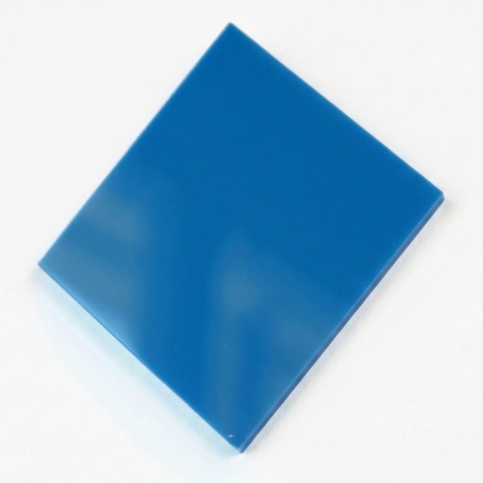 Plexi 3mm Niebieska Laguna, format 700x500mm – wykończenie w wysokim połysku