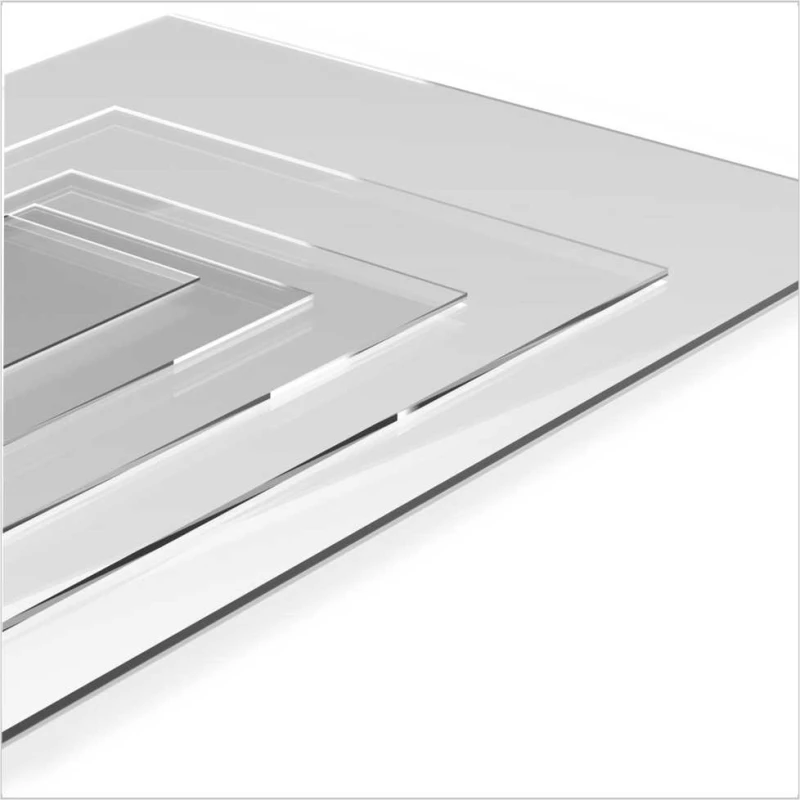 Plexi bezbarwna 10mm przezroczysta, format 1000x500mm – obustronny połysk