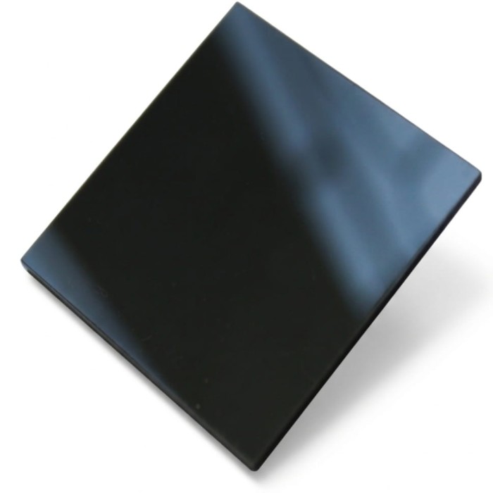 Plexi 3mm Grafitowa Noc - strona w połysku - tester