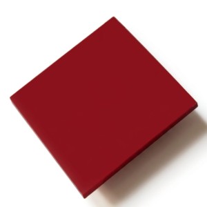 Plexi 3mm Głęboka Wiśnia - strona matowa - tester