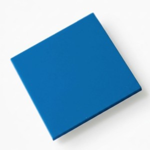 Plexi 3mm Niebieska Laguna - strona matowa - tester