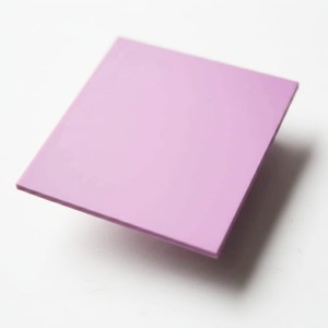 Plexi 3mm Pudrowy Róż - strona matowa - tester