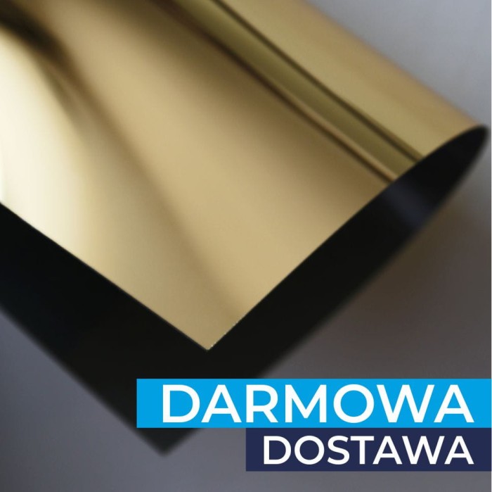 Plexi lustro złote VINTAGE samoprzylepne w zestawie PAKIET BIZNES (65 sztuk formatek 700x500mm) z darmową dostawą