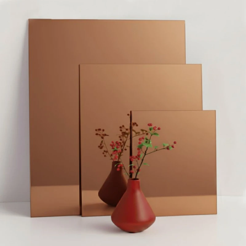 Plexi lustro miedziane vintage 1,9mm, format 700x500mm