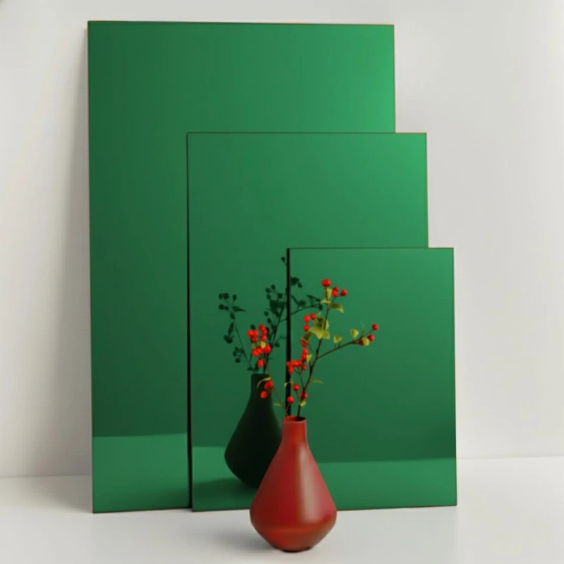 Plexi lustro zielone 1,9mm, format 700x500mm